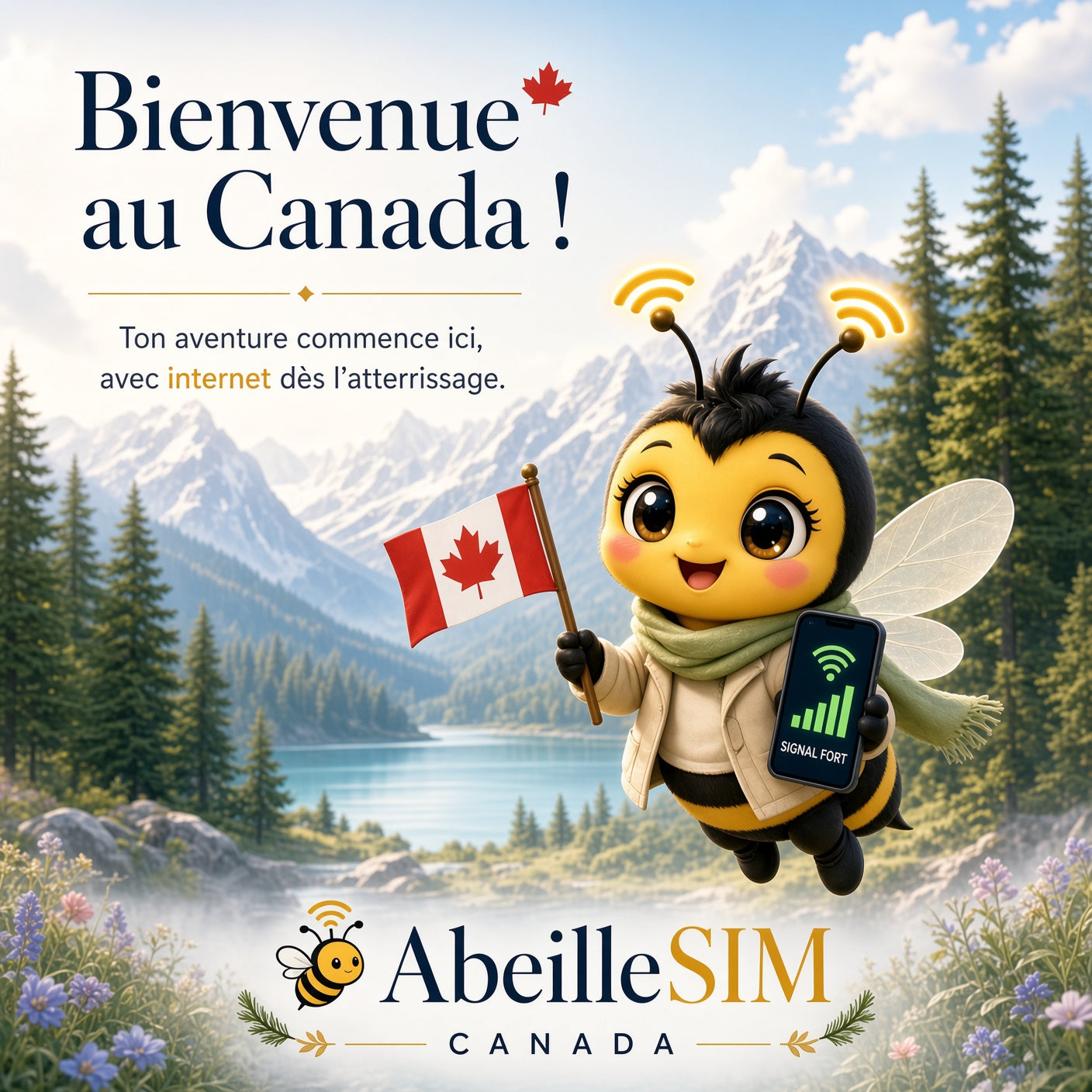 eSIM Canada 4G/5G · Dès 7,99 € · Activation 2 min