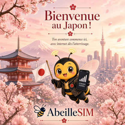 eSIM Japon 4G/5G · Dès 5,99 € · Activation 2 min