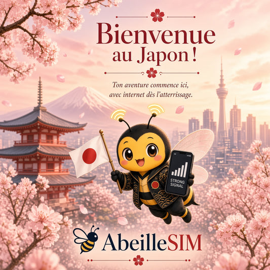 eSIM Japon 4G/5G · Dès 5,99 € · Activation 2 min