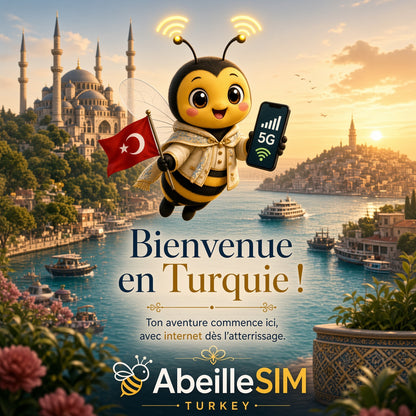 eSIM Turquie 4G/5G · Dès 5,99 € · Activation 2 min