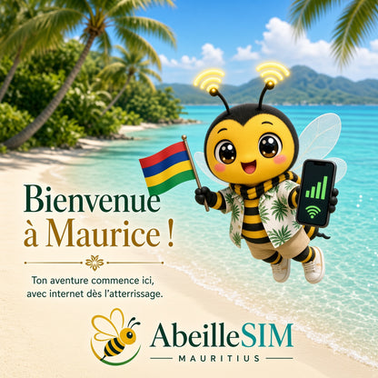 eSIM Maurice 4G/5G · Dès 10,99 € · Activation 2 min