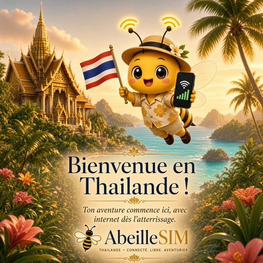 eSIM Thaïlande 4G/5G · Dès 5,99 € · Activation 2 min