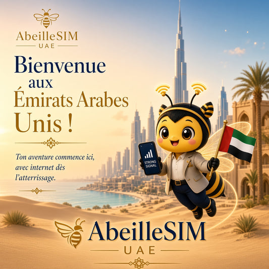 eSIM Émirats 4G/5G · Dès 6,99 € · Activation 2 min