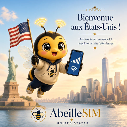 eSIM États-Unis 4G/5G · Dès 5,99 € · Activation 2 min