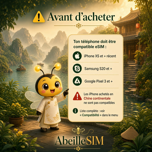 eSIM Vietnam 4G/5G · Dès 5,99 € · Activation 2 min
