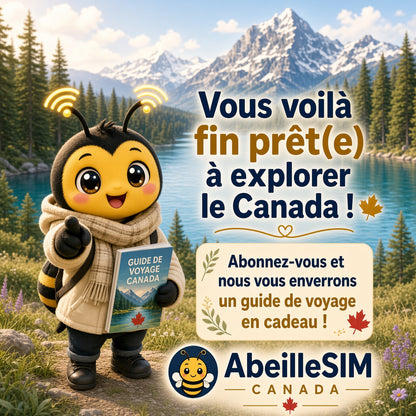 eSIM Canada 4G/5G · Dès 7,99 € · Activation 2 min