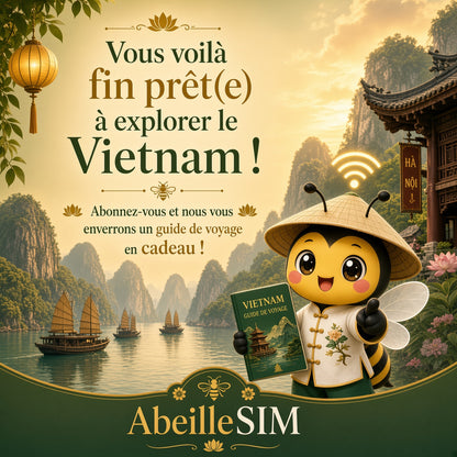 eSIM Vietnam 4G/5G · Dès 5,99 € · Activation 2 min